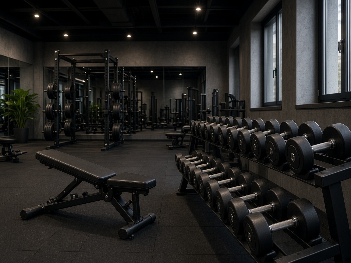Free weights area